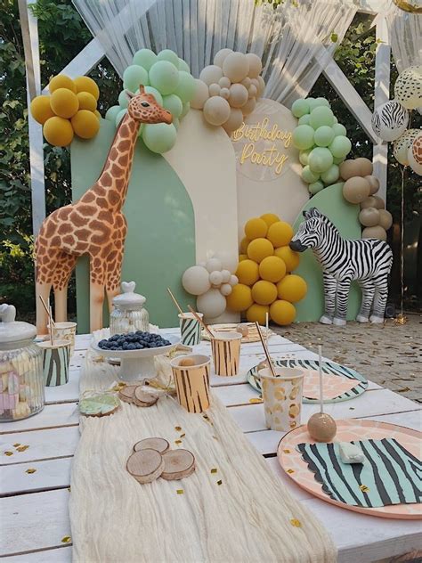 Descubrir Imagen Pastel Safari Party Abzlocal Mx