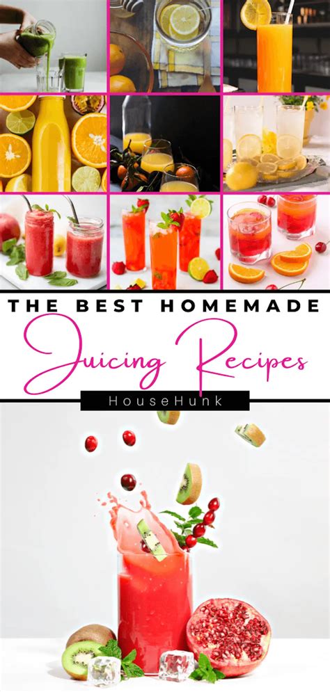 16 Juicing Recipes to Boost Your Health and Energy - House Hunk