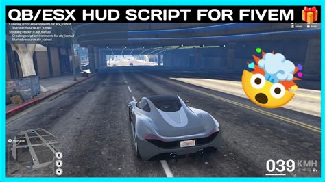 Qb Esx Hud Script Free Fivem Roleplay Scripts Fivem Tutorial