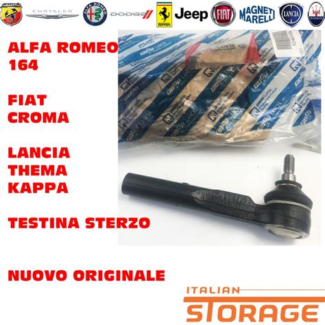 82460439 Lancia Thema Croma Kappa 164 Testina Sterzo Nuovo Originale