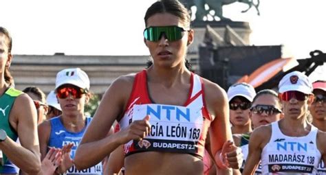 Kimberly García atleta peruana logra medalla de plata en Mundial