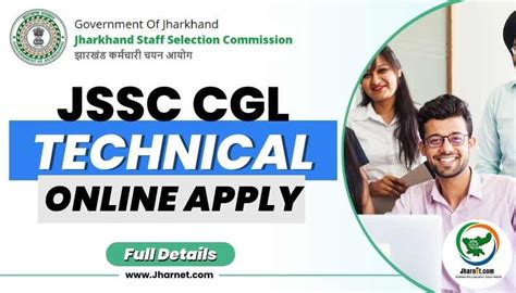 JSSC CGL Technical Application Form 2025 Online Apply