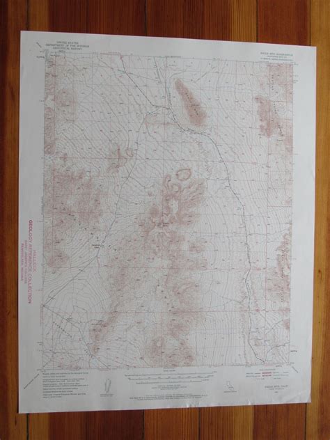 Eagle Mountain California 1959 Original Vintage Usgs Topo Map 1959