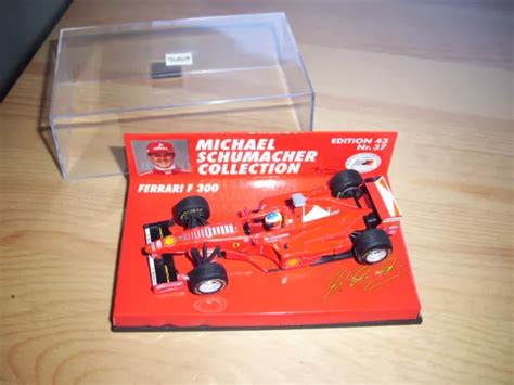 MICHAEL SCHUMACHER COLLECTION Ferrari F 300 B Ed 43 Nr 37 Minichamps