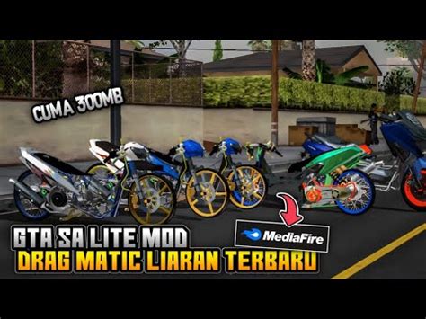 GTA SA LITE MOD DRAG MATIC LIARAN TERBARU SOUND GAHAR CUMA 300MB