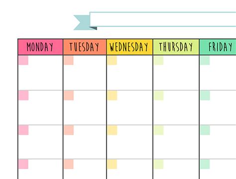 Free Printable Weekly Monthly Planners Journey With Jess Free