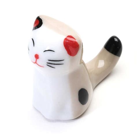 Sitting Cat Chopstick Rest Sand