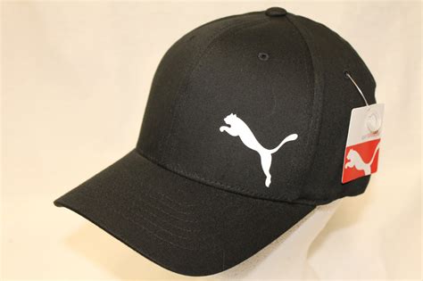 Puma Form Flex Fit Hat Cap Blackwhite Ebay