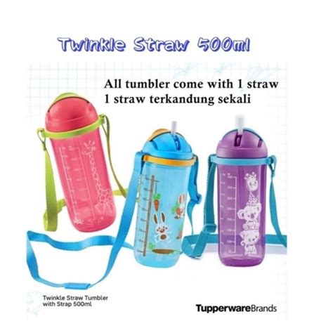 Tupperware Lolly Tup Kids Lunch Box And Straw Tumbler 500ml Purple