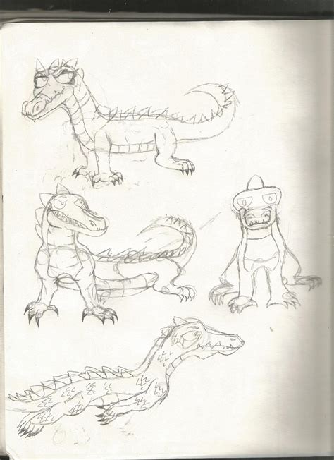 Crocodile sketches/atempt by JuxieGamerElite105 on DeviantArt