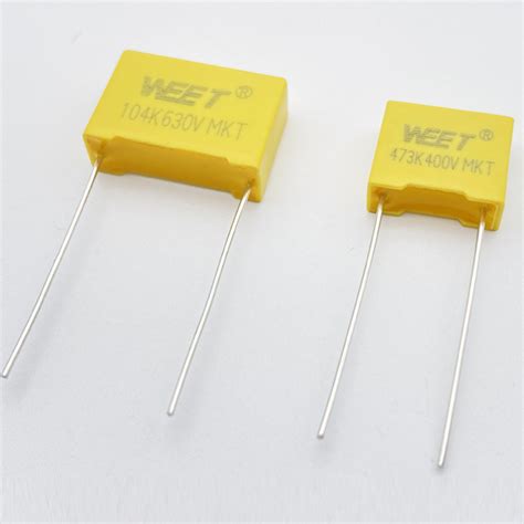 Weet Wfd Cl21b Mkt Box Type Metallized Polyester Film Capacitor China