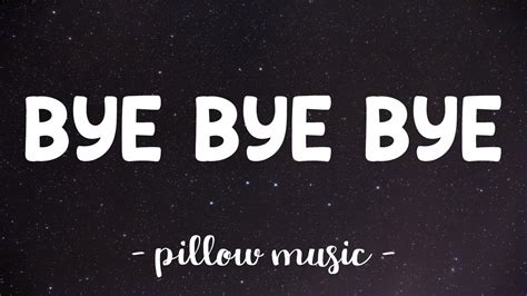 Bye Bye Bye N Sync Lyrics 🎵 Youtube Music