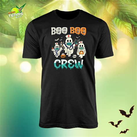 Boo Boo Crew Nurse Halloween Ghost Costume Matching Shirt