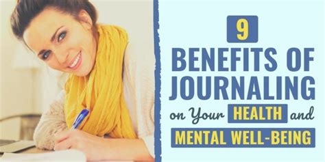 9 Benefits Of Journaling On Your Health And Mental Well Being