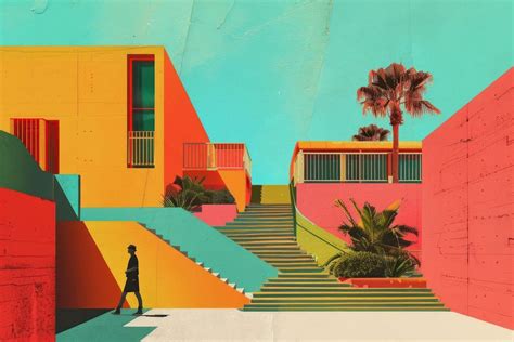 Retro collage home art architecture | Premium Photo Illustration - rawpixel