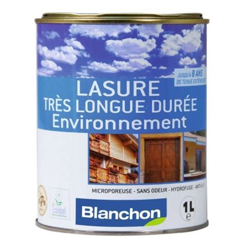 Lasure très longue durée environnement chêne moyen boîte de 5 litres