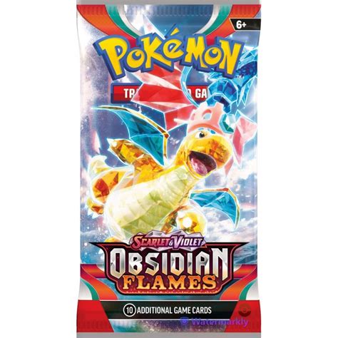 Pokemon TCG Obsidian Flames Booster