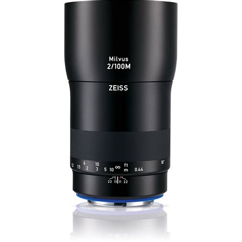 ZEISS Milvus 100mm F 2M ZE Macro Lens For Canon EF 2096 563 B H