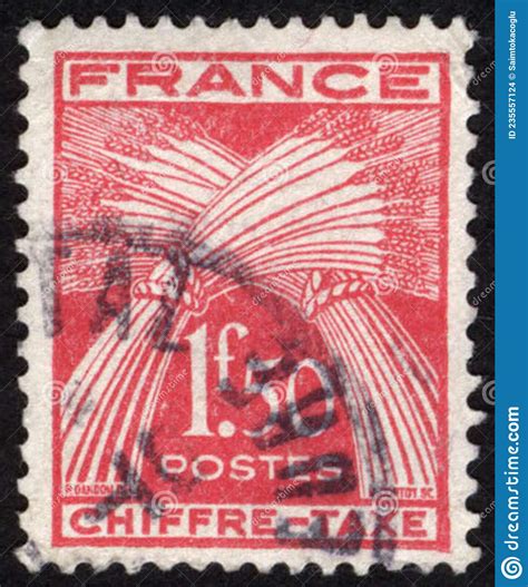 Postage Stamps Of The France Editorial Stock Image Image Of Antique