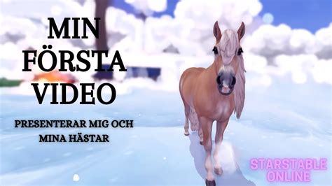 Sso Presenterar Mig Och Mina H Star Min F Rsta Video Youtube