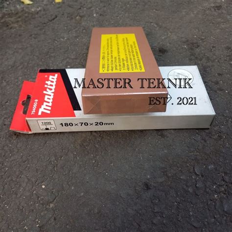 Batu Asahan Grit 1200 MAKITA 6 7 Inch Sharpening Stone 180 X 80 X 20