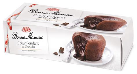 Bonne Maman Coeur Fondant Au Chocolat 2x80g