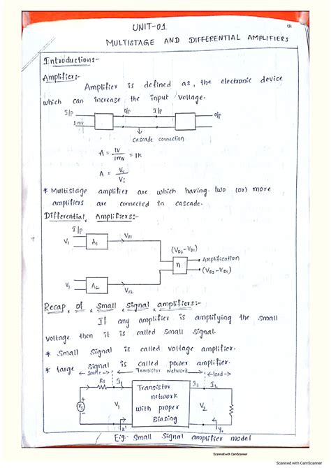 Analog Circuits Complete Notes Electronics And Communication