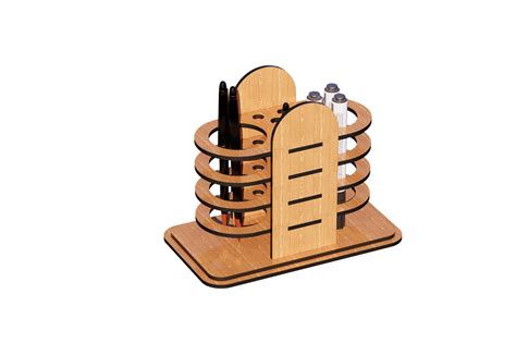 Desk Organiser Laser Cut File Graphic By BuildwithmagicDigita