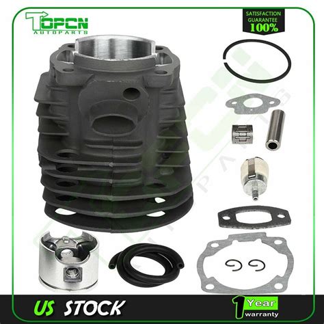 For Husqvarna 50 51 55 Rancher Chainsaw 46mm Cylinder Piston Ring Kits Ebay