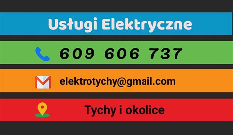 Elektryk Tychy Usługi instalacje montaż wymiana tablic