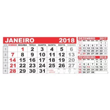 150 Refil Para Calendário De Mesa Pvc Grande 2018 MercadoLivre