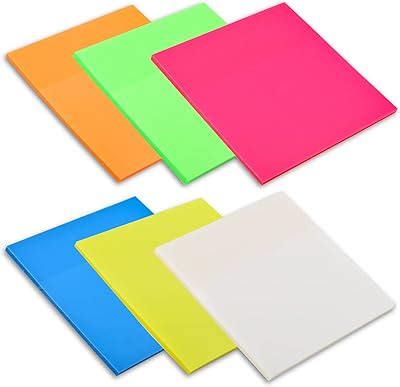 Amazon Avery Sticky Notes See Through X Inches Yellow