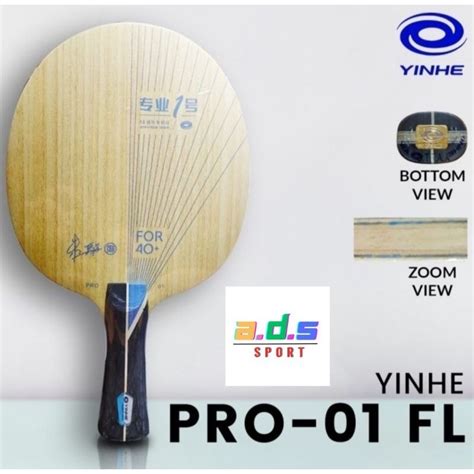 Jual Yinhe Pro 01 Alc Carbon Kayu Blade Bet Pingpong 100 Original