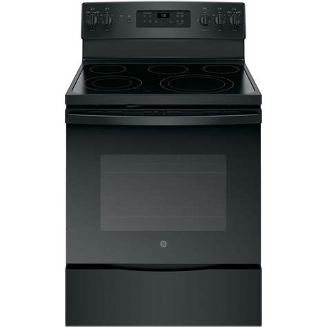 Ge Cu Ft Electric Range With Self Cleaning Convection Oven In