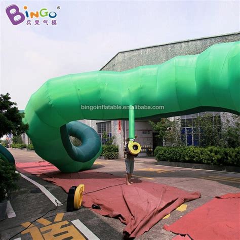 Ocean Theme Inflatable Octopus Tentacle Arch 2x14m Outdoor Event Decor