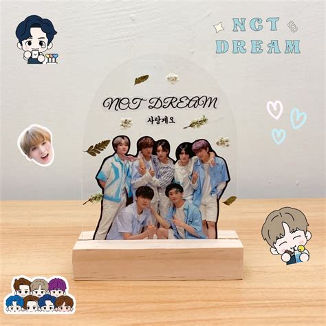 Jual Acrylic Gift KPOP Gift BTS Gift NCT DREAM Gift NCT 127 Gift