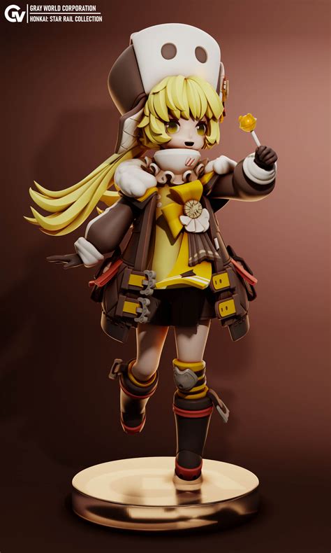 Hook Honkai Star Rail 3d Model By Gray World Corporation