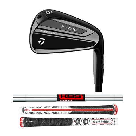 Taylormade P790 Black 3 Pw Aw Iron Set Kbs Tour Flt Shafts Golf