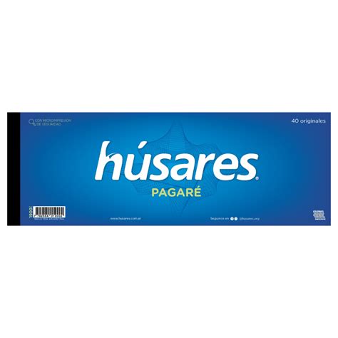 TALONARIO PAGARE HUSARES Libreria San Luis