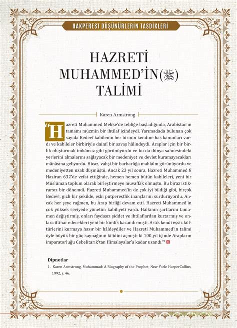 Hazreti Muhammedin sallallâhu aleyhi ve sellem Talimi Çağlayan Dergisi