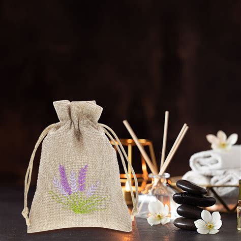 10pcs Empty Sachet Bag Refillable Dried Lavender Sachet Fragrance