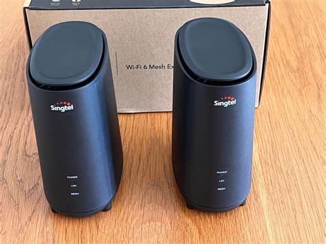 Brand New Singtel Wifi Mesh Extender Dual Pack Computers Tech