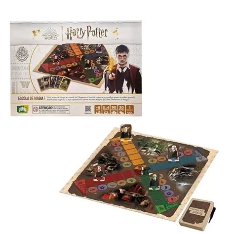 Jogo De Tabuleiro Harry Potter Escola De Magia Copag Blanc Toys