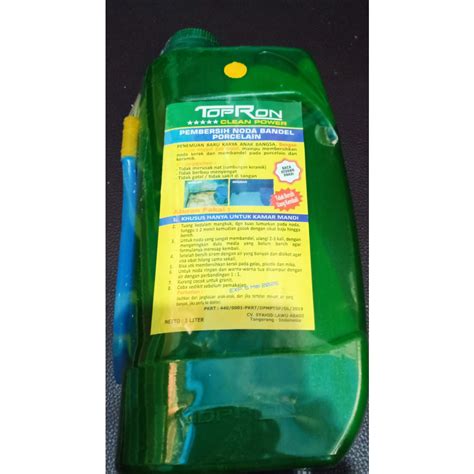 Jual Topron Clean Power Liter Shopee Indonesia