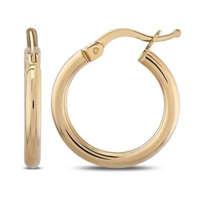 Gold Hoop Earrings Lizay E157021