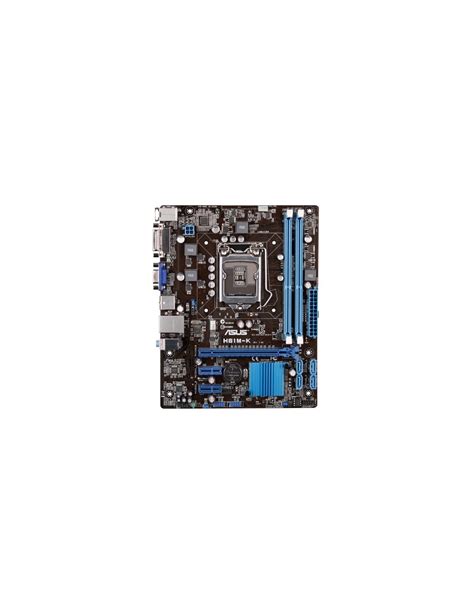 Asus H61m K Scheda Madre Lga 1155 Socket H2 Micro Atx Intel® H61