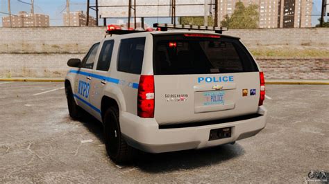 Chevrolet Tahoe 2007 NYPD ELS For GTA 4