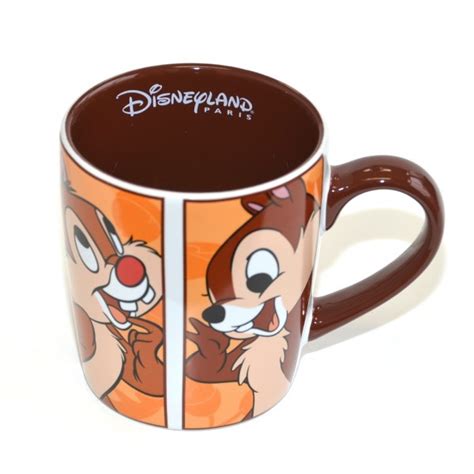 Chip And Dale Ray Mug Disneyland Paris