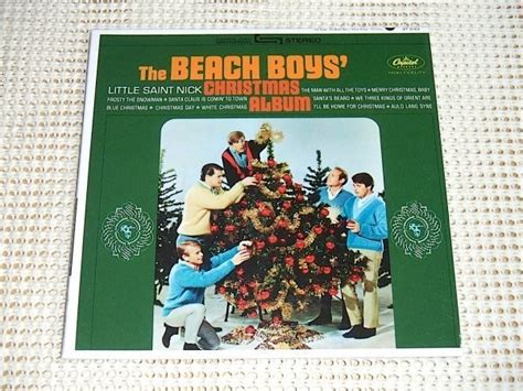 紙ジャケ ブラックディスク The Beach Boys ビーチ ボーイズ Christmas Album サンタが街にやってくる 収録