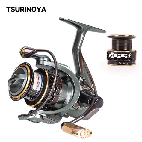 Tsurinoya Double Spool Spinning Fishing Reel A O Inoxid Vel Rolamento